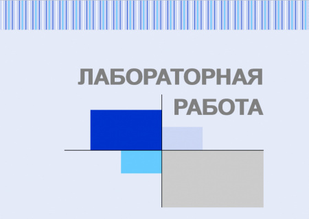 Лабораторная работа №1 по дисциплине "Технологии работы с информацией"